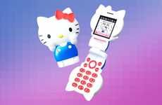 Iconic Feline Cell Phones