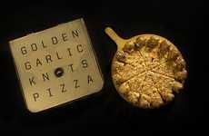 Edible Gold Pizzas