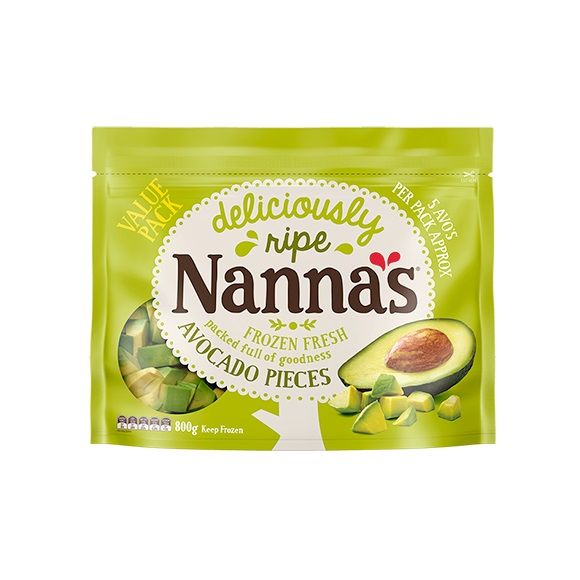 Pre-Sliced Frozen Avocados