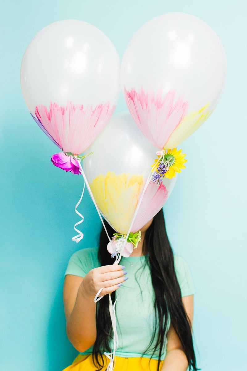 Watercolor Balloon Decor
