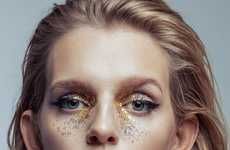 Shimmering Freckle Makeup