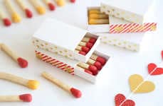 Romantic Matchstick Cookies