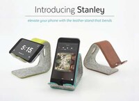 Bendable Leather Device Docks Image 2