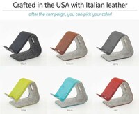 Bendable Leather Device Docks Image 3