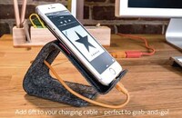 Bendable Leather Device Docks Image 5