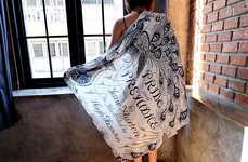 Literary Poetry Scarves