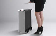 Vacuum-Powered Shredders