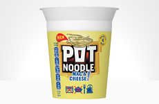 Cheesy Instant Noodle Pots