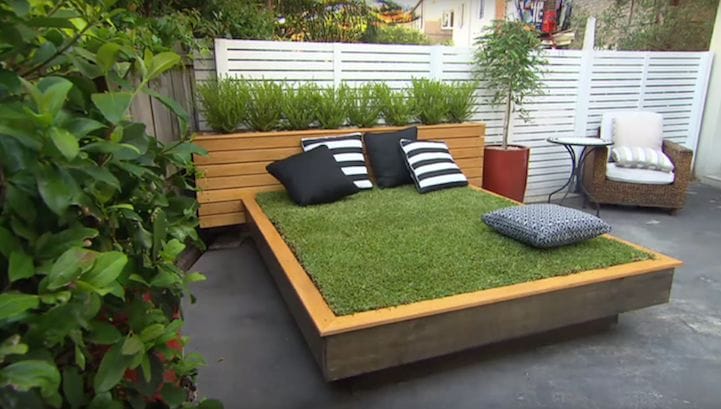 DIY Grass Beds