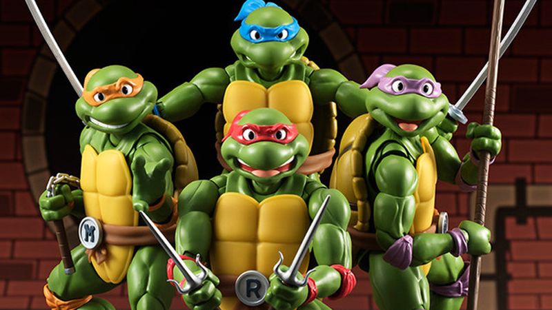 Animated Turtle Action Figures