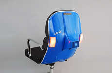Italian Scooter Seating