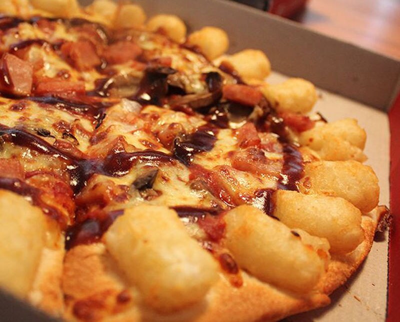 Tater Tot Pizza Crusts