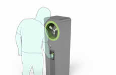 Cup-Washing Water Coolers