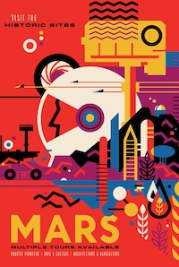 Futuristic Space Travel Posters Image 2