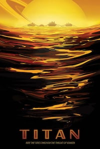 Futuristic Space Travel Posters Image 8