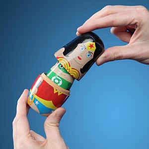 Superhero Nesting Dolls