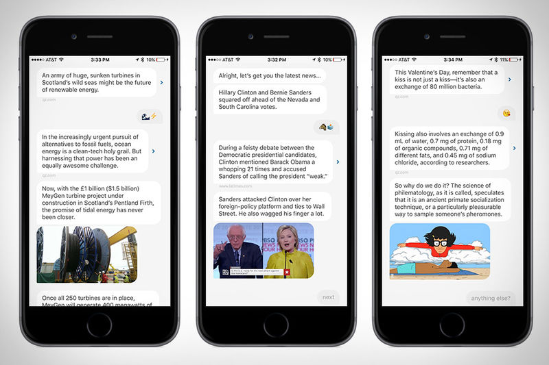Dialoging News Apps