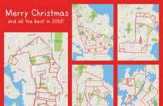 GPS Map Art