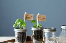 Mason Jar Gardening Kits