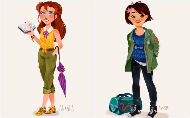 Millennial Disney Princesses