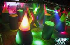 Hybrid Laser Tag Games