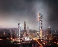 Triple-Block Skyscrapers Image 7