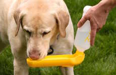 Bowl-Embedded Water Bottles