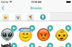 Audible Emoji Apps
