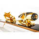 Luxurious Gold-Plated Skis Image 3