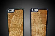 Etched City Smartphone Cases