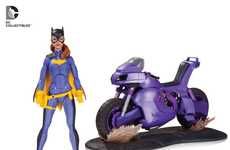 Motorcycling Superheroine Toys