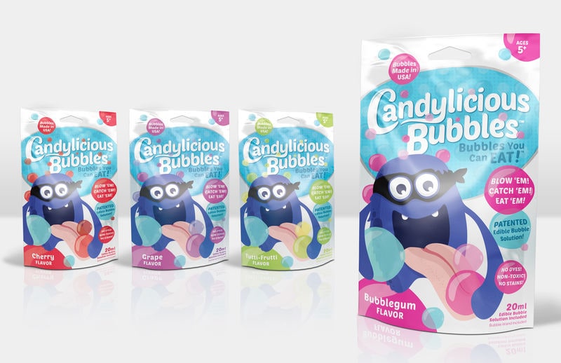 Edible Blowing Bubbles