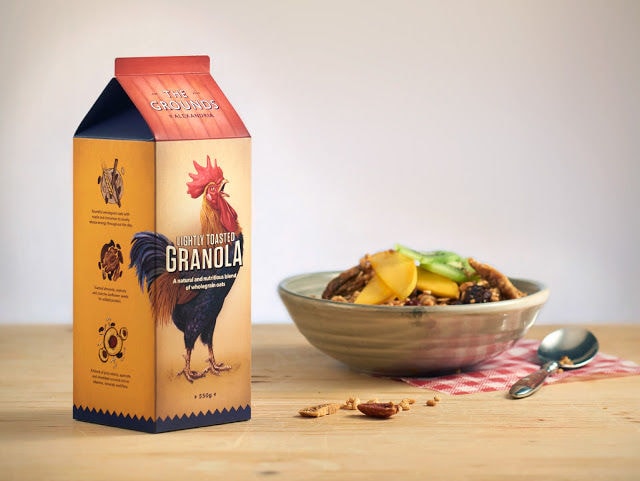 Homespun Granola Packaging