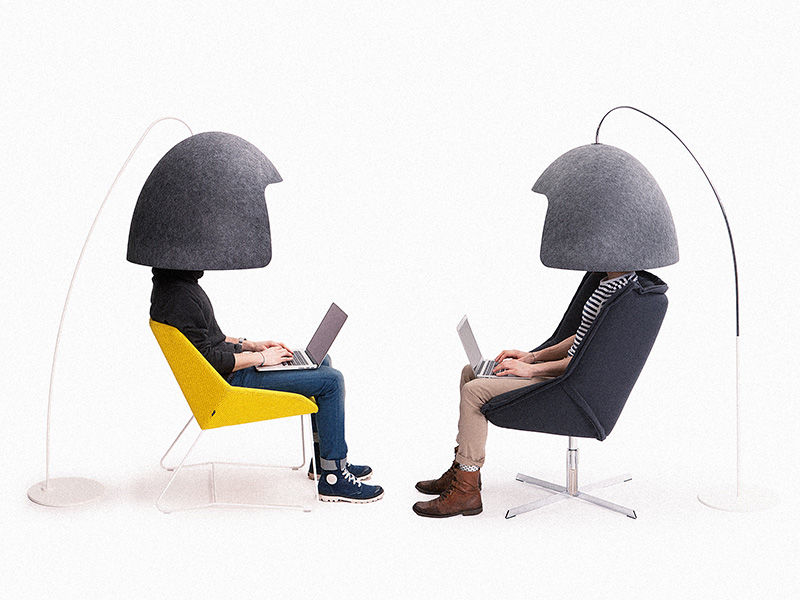 Privacy-Focused Office Cocoons