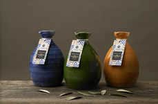 Earthy Olive Oil Packaging