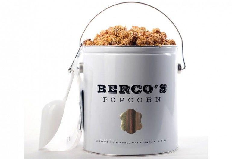 Gilded Popcorn Snacks
