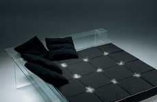 Contemporary Glass Beds