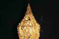 Chandeliers from Cast-Off Keepsakes