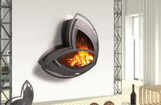 Dramatic Fireplaces