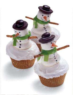 Clever Christmas Cupcakes