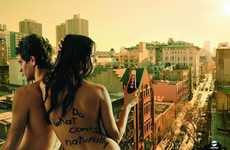 Nudism to Promote Drinks