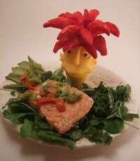 Immature Cartoon Food Image 3