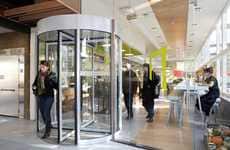 Energy-Generating Revolving Doors