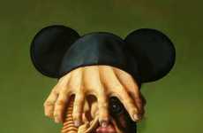Biomorphic Oil Paintings