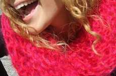 Bright Mohair Scarves