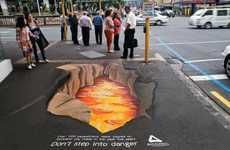 3D Street Art for Pedestrian Safety