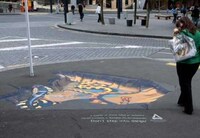 3D Street Art for Pedestrian Safety Image 2