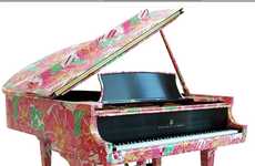 Vibrantly Flowered Instruments