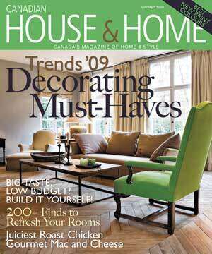 House & Home Magazine: Jeremy Gutsche on  Home Decor Trends in '09