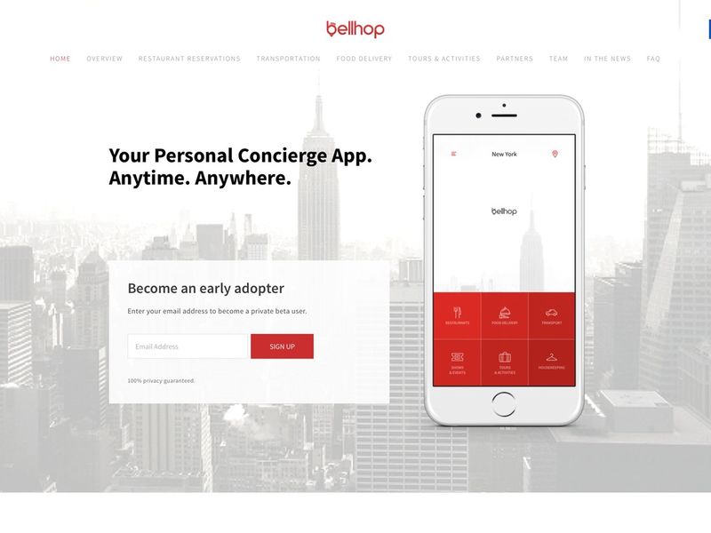 On-Demand Concierge Apps